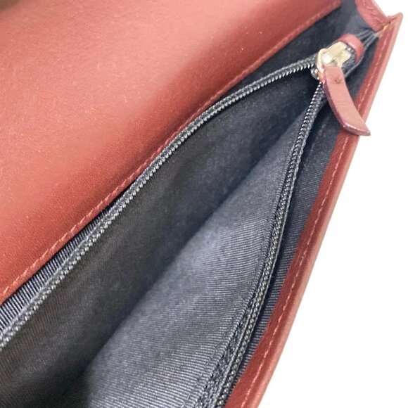 CHANEL Bicolore - Black Leather Long Wallet - Picture 4 of 5